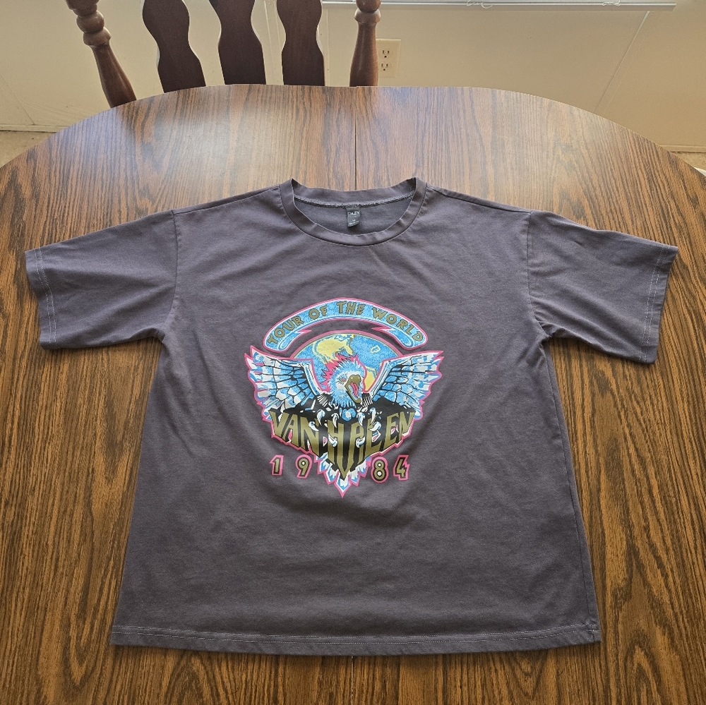 Van Halen 1984 Tour Of The World Tshirt